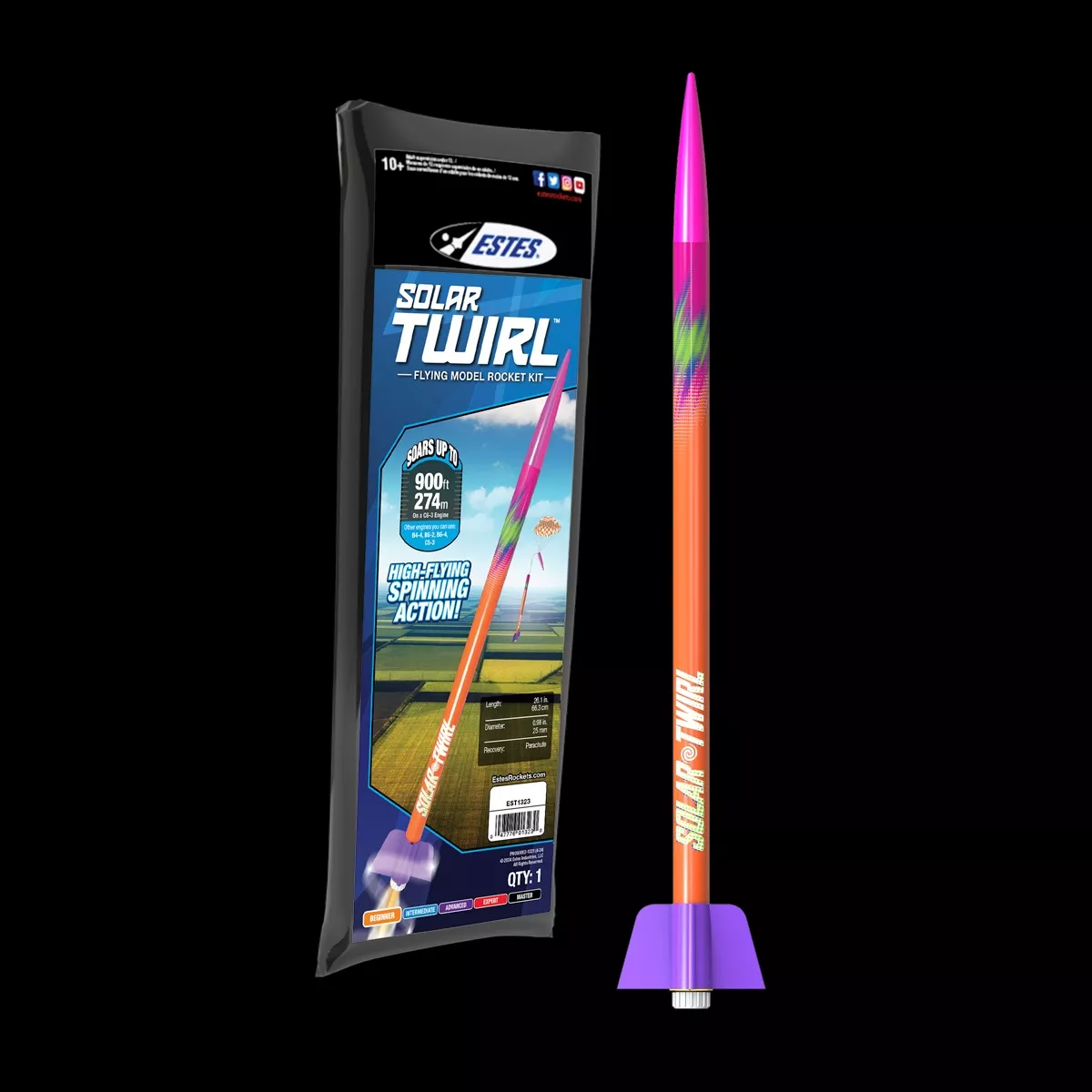 Solar Twirl™ Rocket Beginner