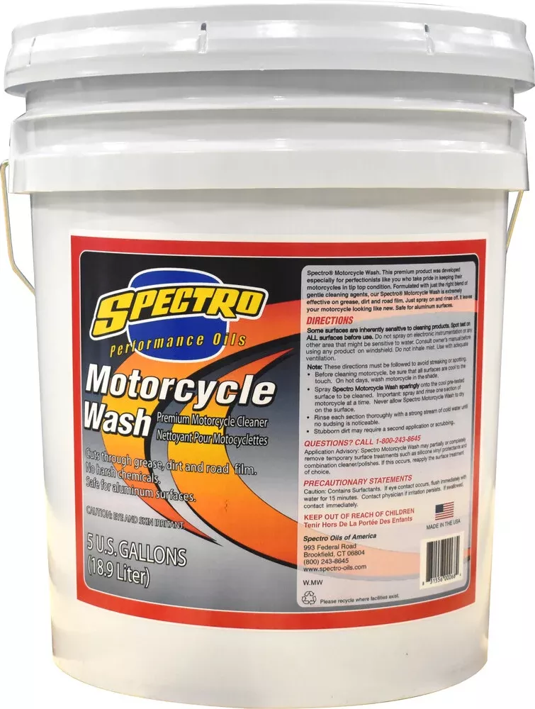 Spectro Premium Motorcycle Wash 5 GAL – 310377