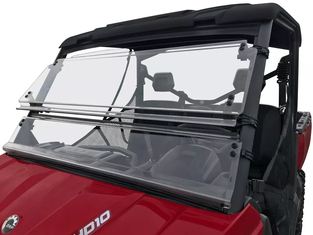 Spike D-2 Full Tilting Windshield – CANAMWS3000 Can-Am Defender 2016-2019