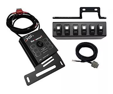 SPOD SL-0918-JK-R SourceLT w Red LED Switch Panel for JK 2009-2018
