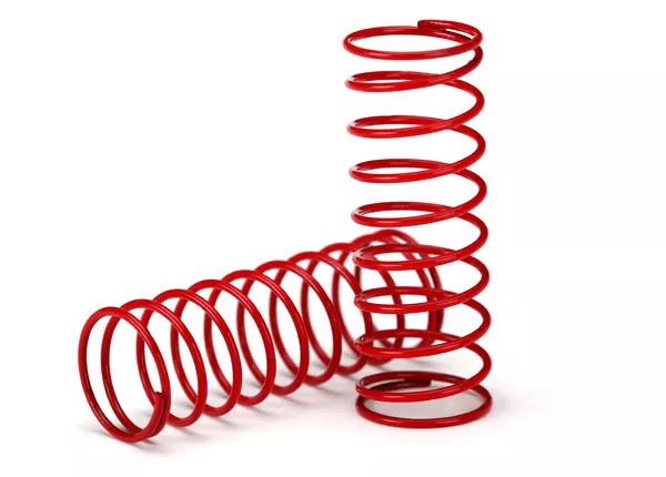 Spring, Shock (Red) (GTR) (0.412 Rate) (1 Pair), 1/18 LaTrax