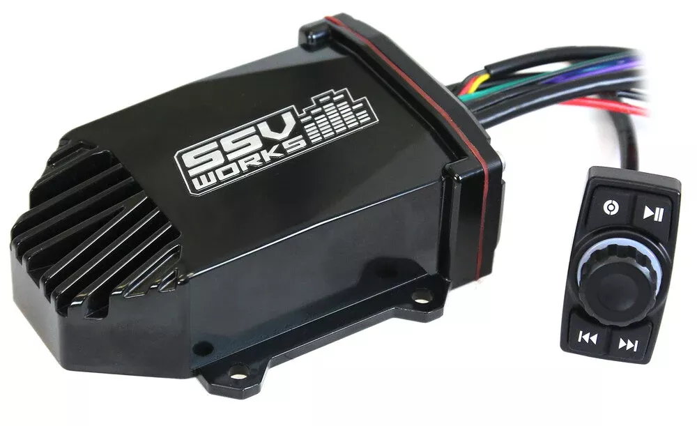 Ssv Works Bluetooth Rocker Switch With AUX-Input – 200-WP-MRB2R