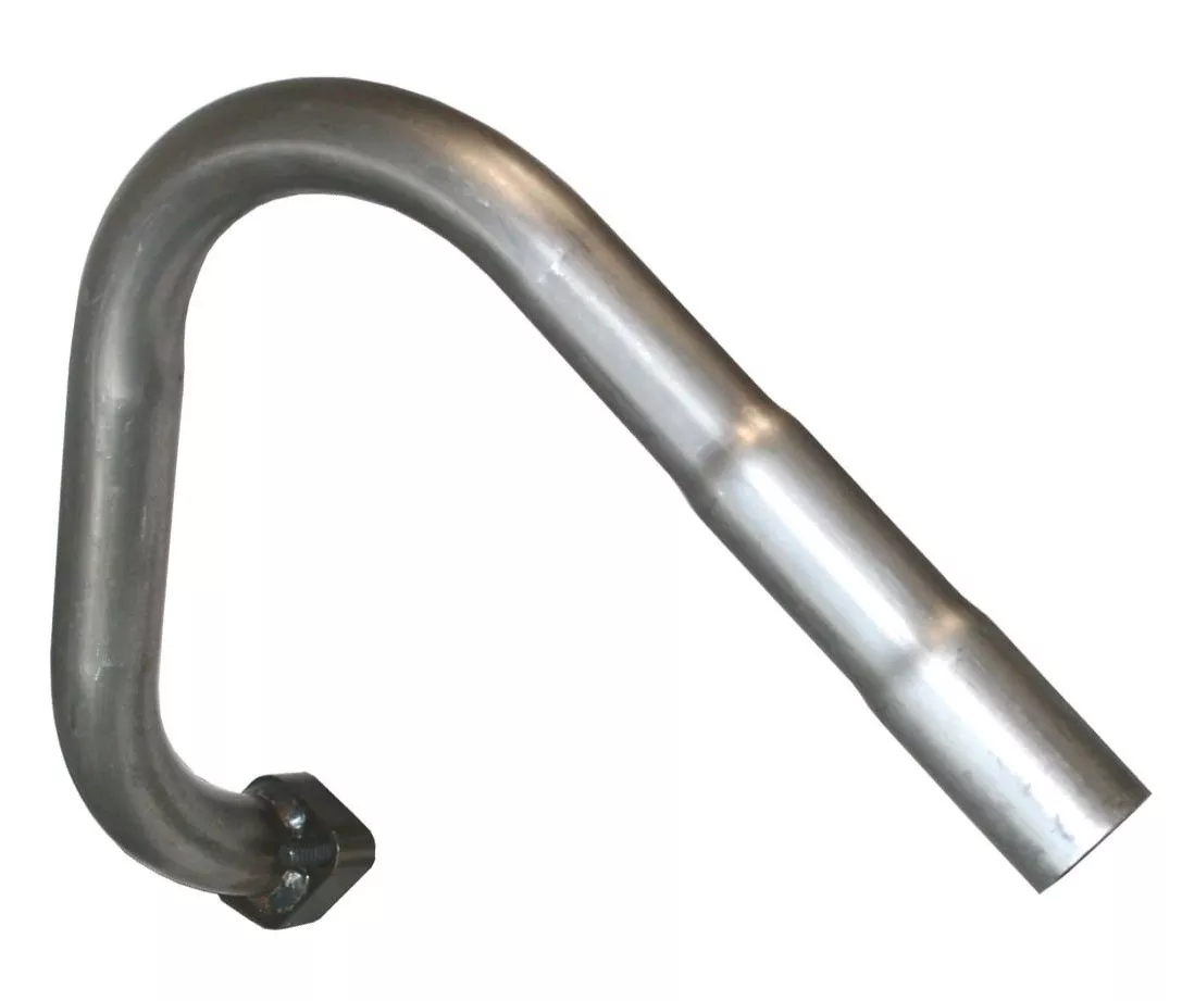 Staged Exhaust Header Pipe with Thick Flange For 6.5HP Honda Clone & 212cc Predator Engine