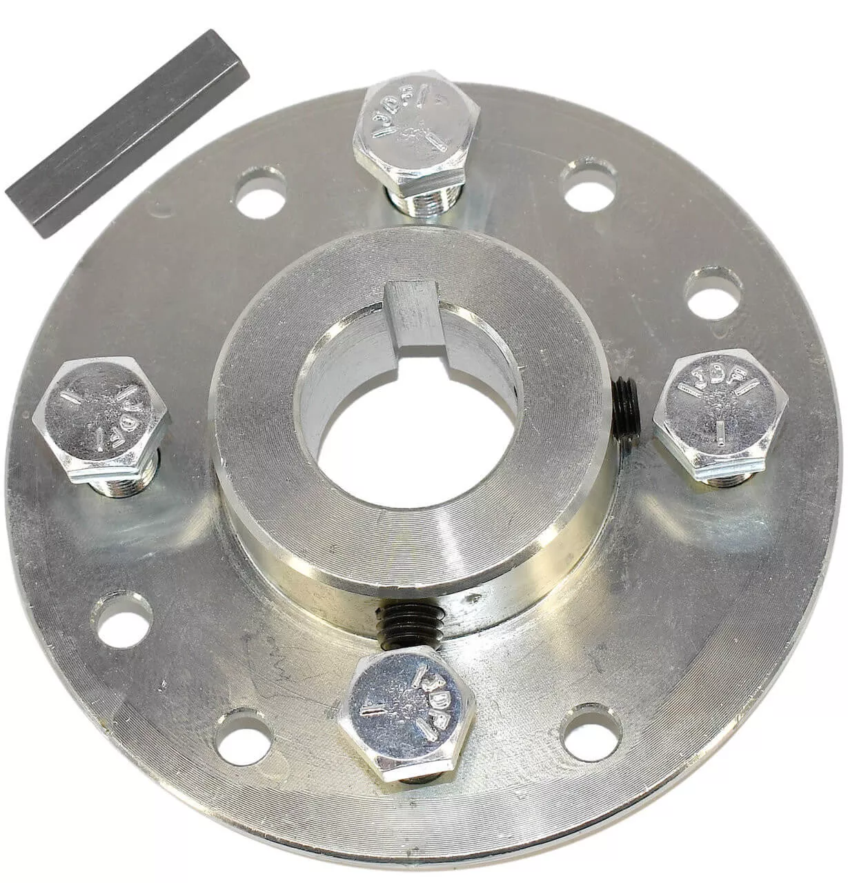 Steel Sprocket / Brake Drum Hub (1" Bore) 2-7/8" & 3-1/8" Bolt Circle | Includes Key & Hardware