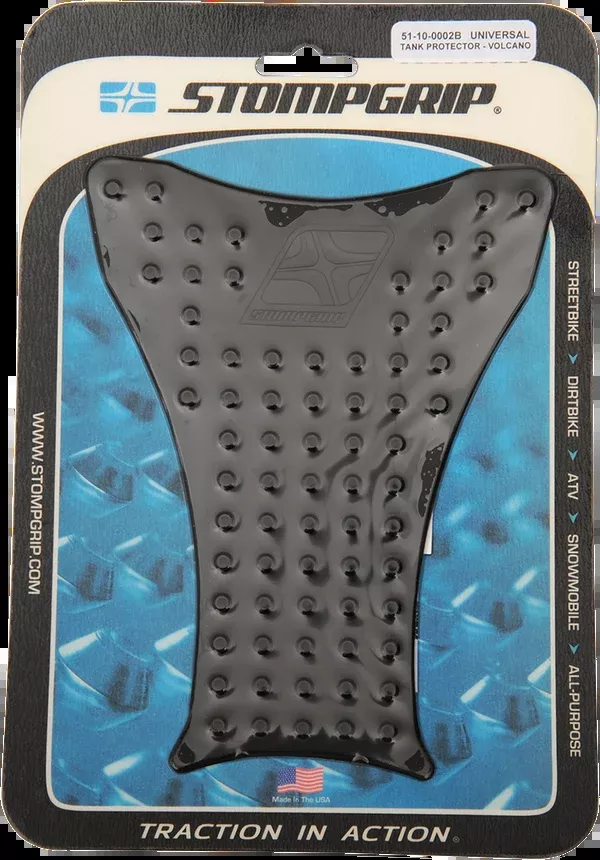 StompGrip Old School Motorcycle Center Tank Pad Protector