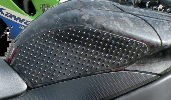 StompGrip Tank Grips – Volcano – Black – Yamaha – YZF ’07-’08