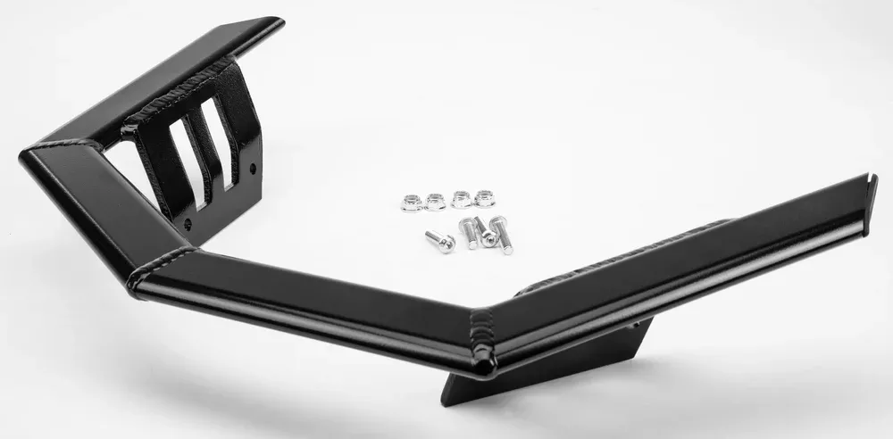 Straightline Performance Bottom Wing Black A C POL Yamaha Front Bumper S M – 182-113 Arctic Cat Snowmobiles 2012-2019