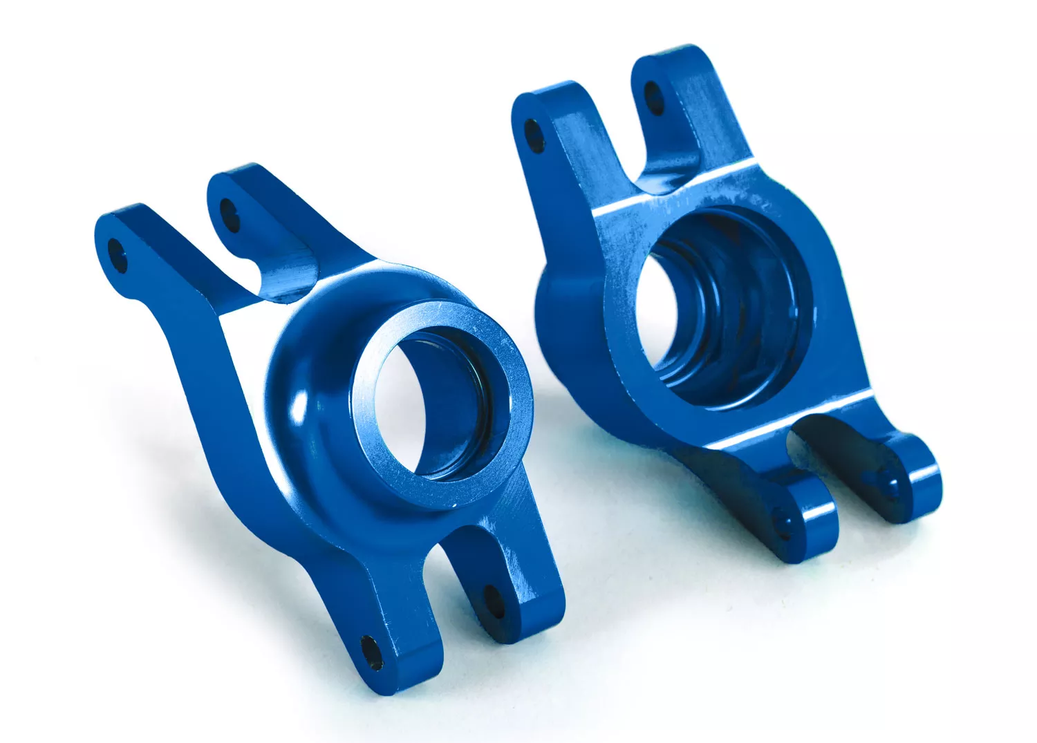 Stub Axle Carriers (Bright-Anodized 6061-T6 Aluminum) (Rear) (2), Maxx