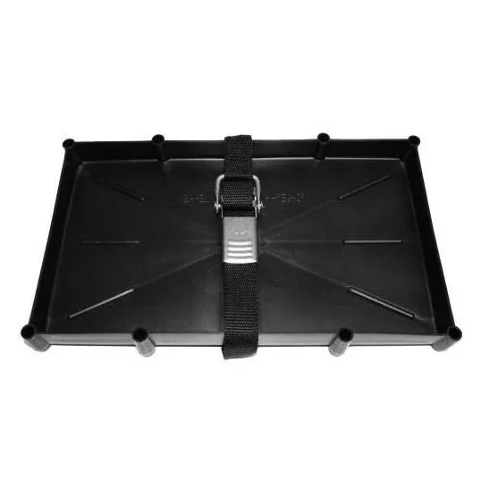 T-H Marine Battery Tray With Stainless Steel Buckle
