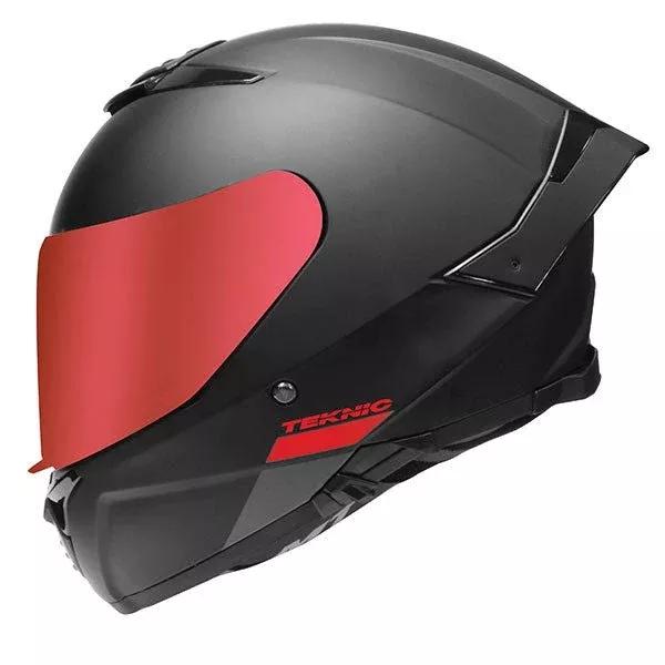 Teknic Chrome Full Face Helmet