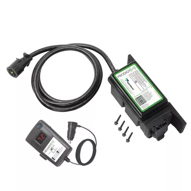 Tekonsha 902502 Prodigy RF Trailer Mounted Brake Controller for 1-3 Axles Black
