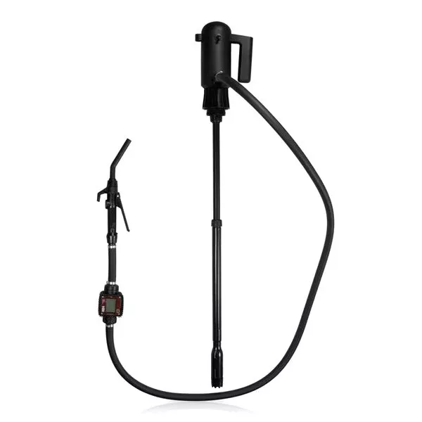 Tera Pump Chemical LI-On Drum Pump With Meter Tredrume-CH-M-B