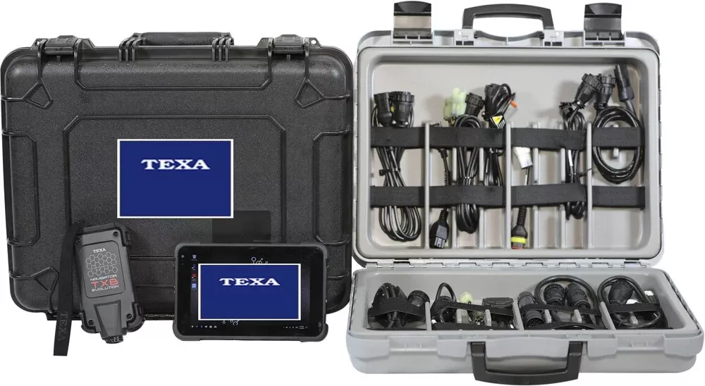 Texa Snow Cable Kit With Tablet With Case – CEBSKTABV2
