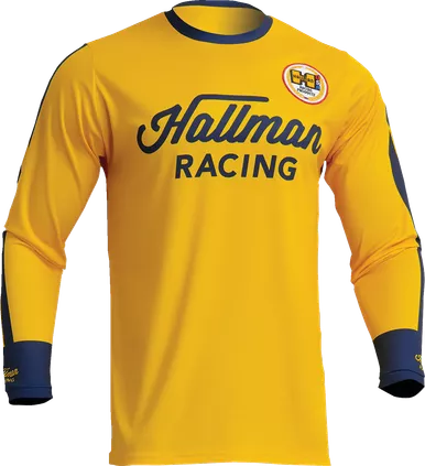 Thor Differ Roosted Lemon Navy Jersey