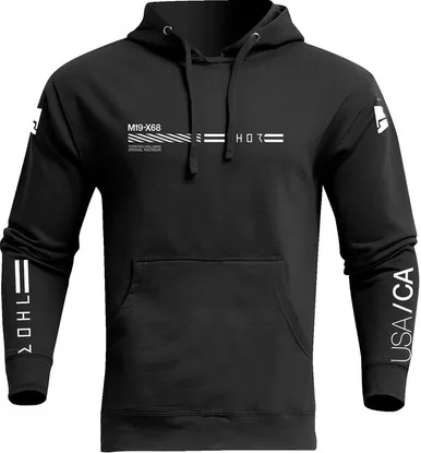 Thor Division Fleece Pullover Black Sweatshirt