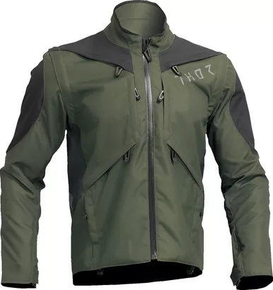 Thor Terrain Army Green Charcoal Jacket