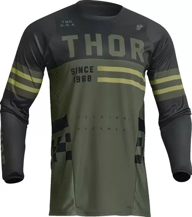 Thor Youth Pulse Combat Army Jersey
