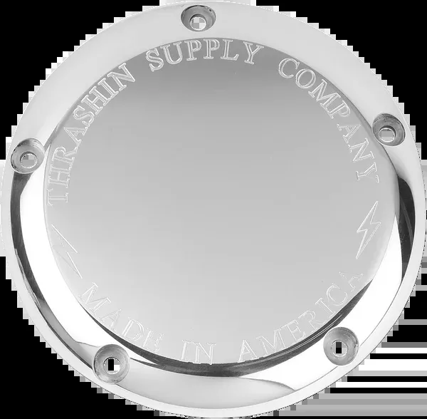 Thrashin Supply CO. Derby Cover Includes Gasket – Classic – Chrome – 5 Hole
