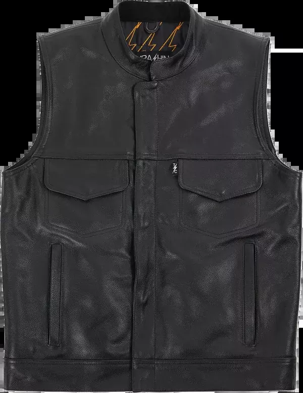 Thrashin Supply CO. Mulholland Leather Riding Vest