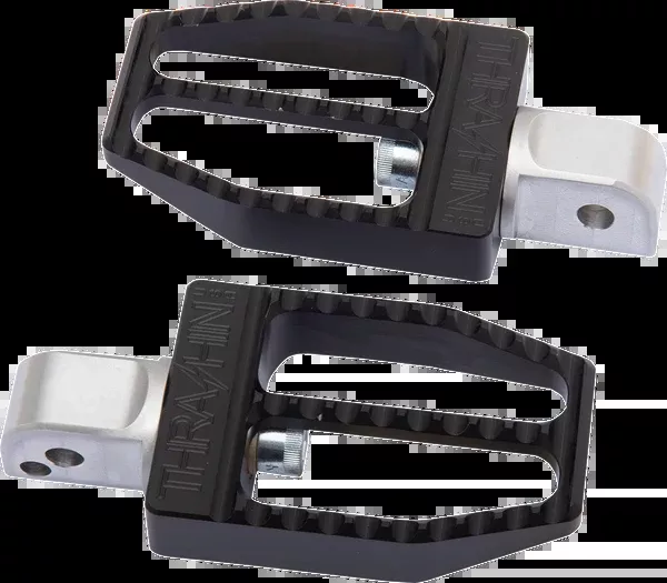 Thrashin Supply CO. Rear Militant Foot Pegs – Black – Softail