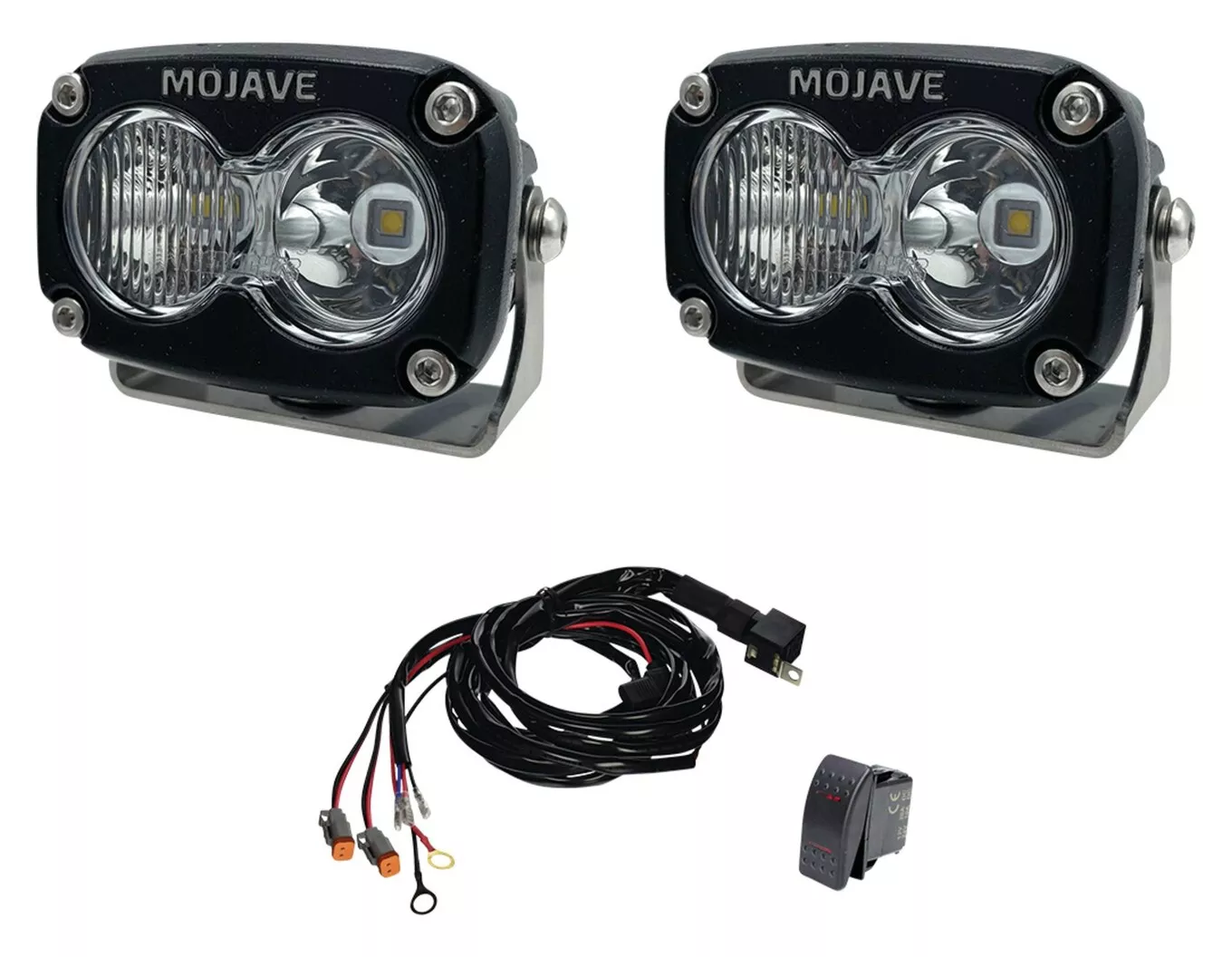 Tiger Lights Dual 2″ x 3″ Mojave 20 W LED Light Kit