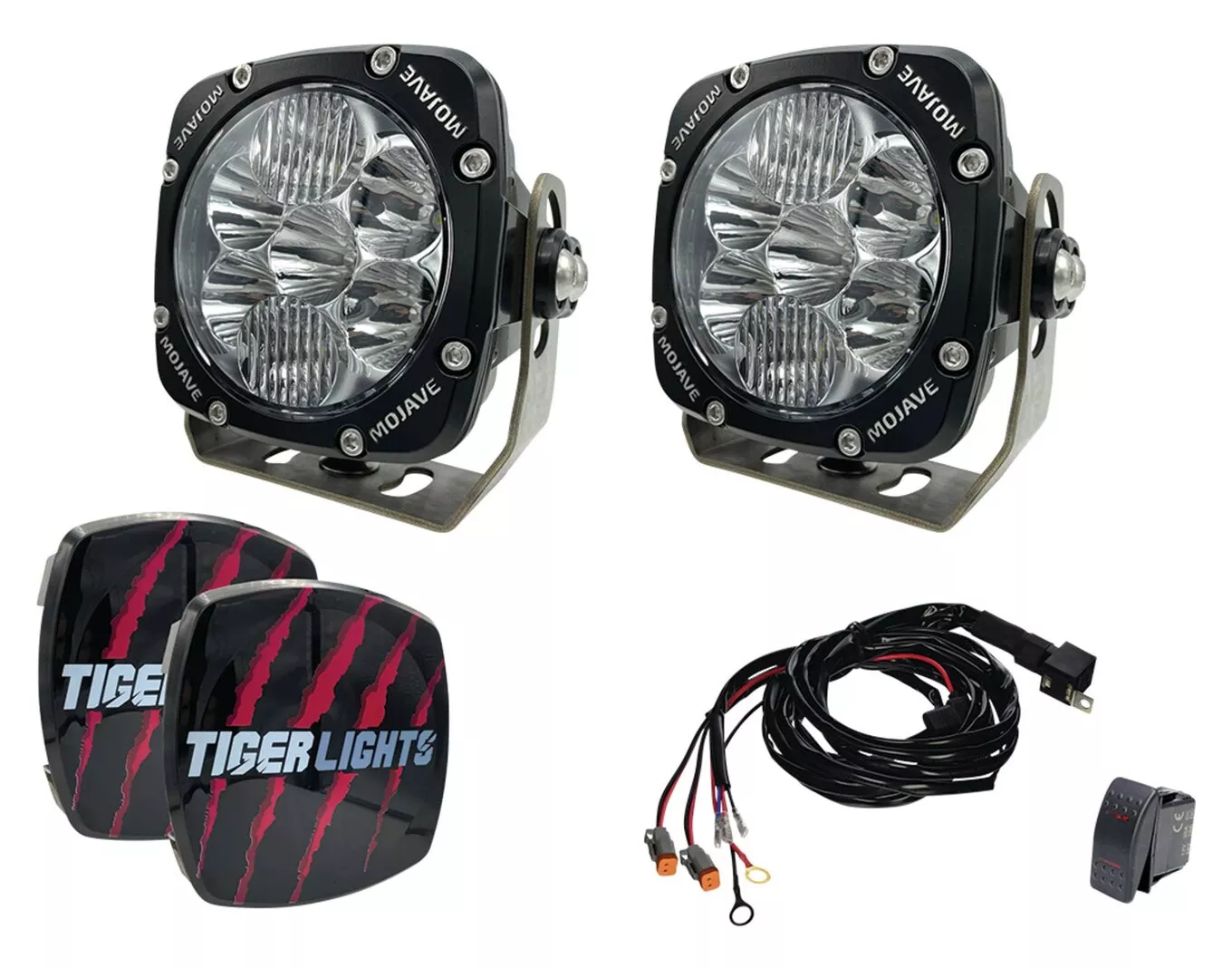 Tiger Lights Dual 5″ Mojave 70 W LED Light Kit