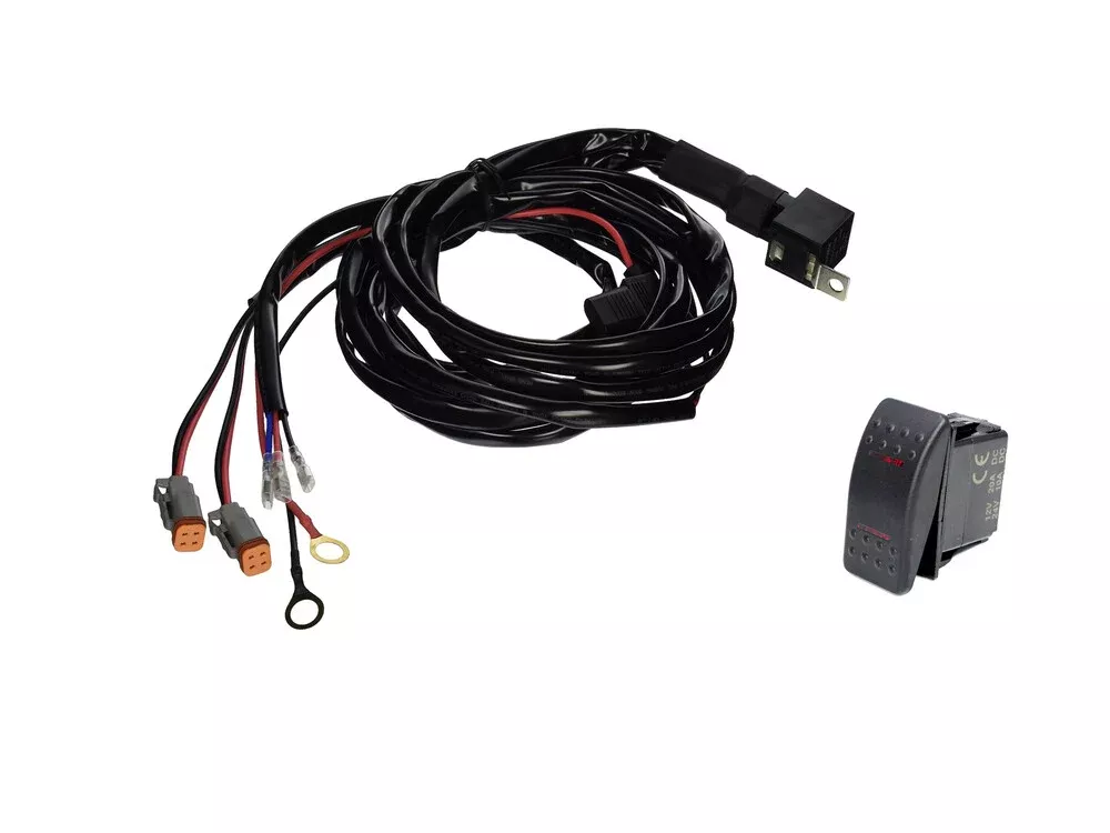 Tiger Lights Dual Light Harness 4 PIN – TLMWH3