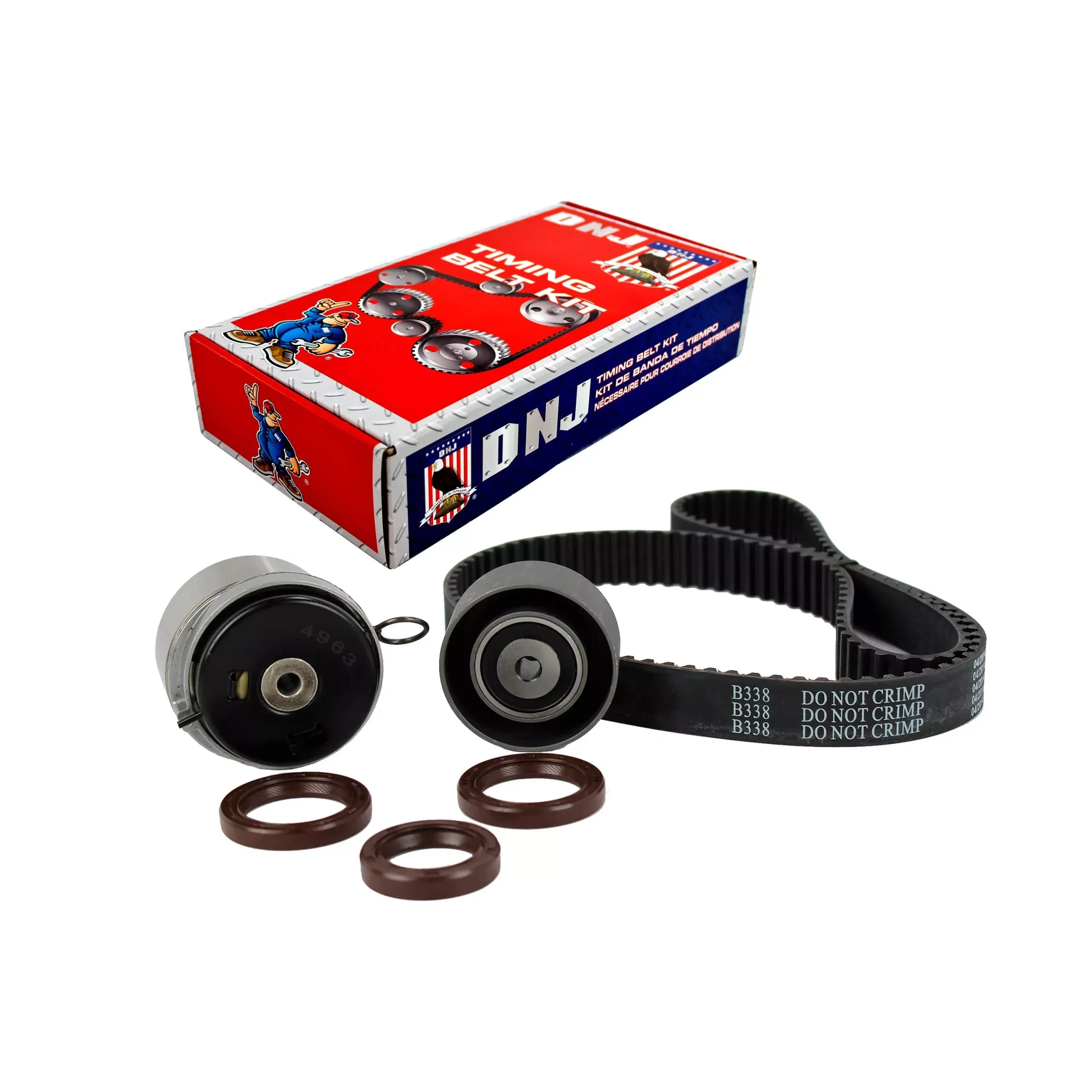Timing Belt Component Kit 2008-2018 Chevrolet,Pontiac,Saturn 1.6L-1.8L