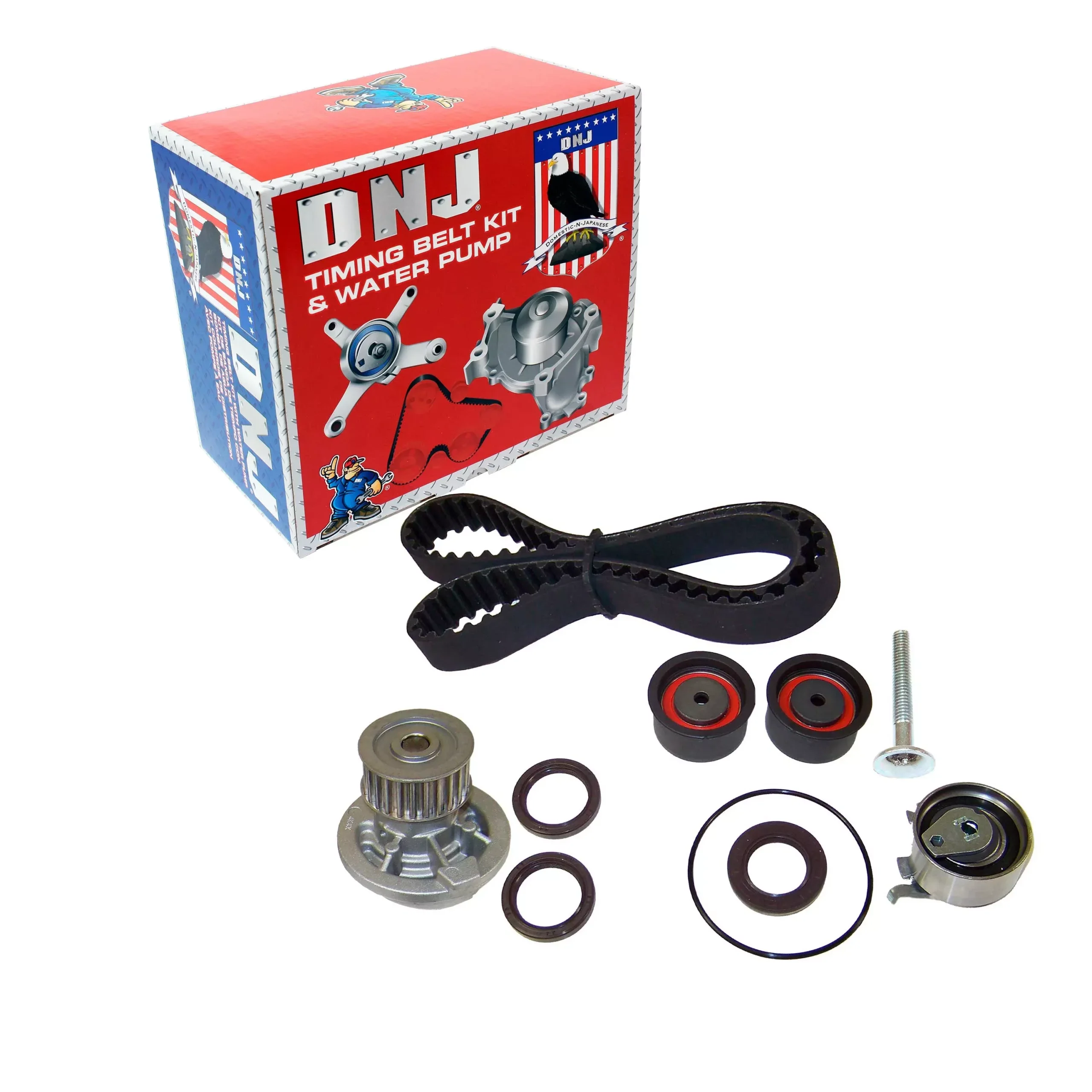 Timing Belt Kit with Water Pump 1998-2003 Isuzu 2.2L