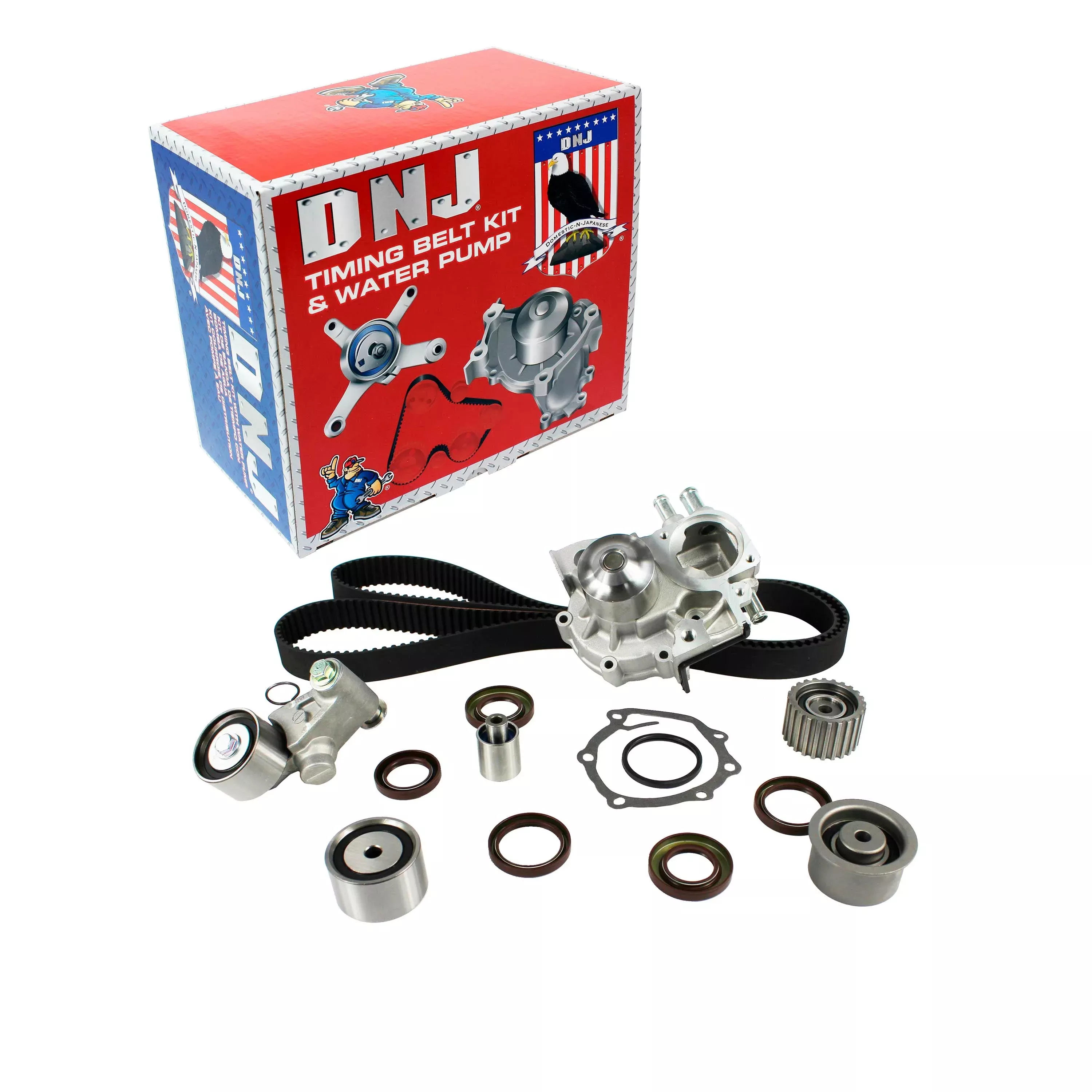 Timing Belt Kit with Water Pump 2002-2015 Saab,Subaru 2.0L-2.5L