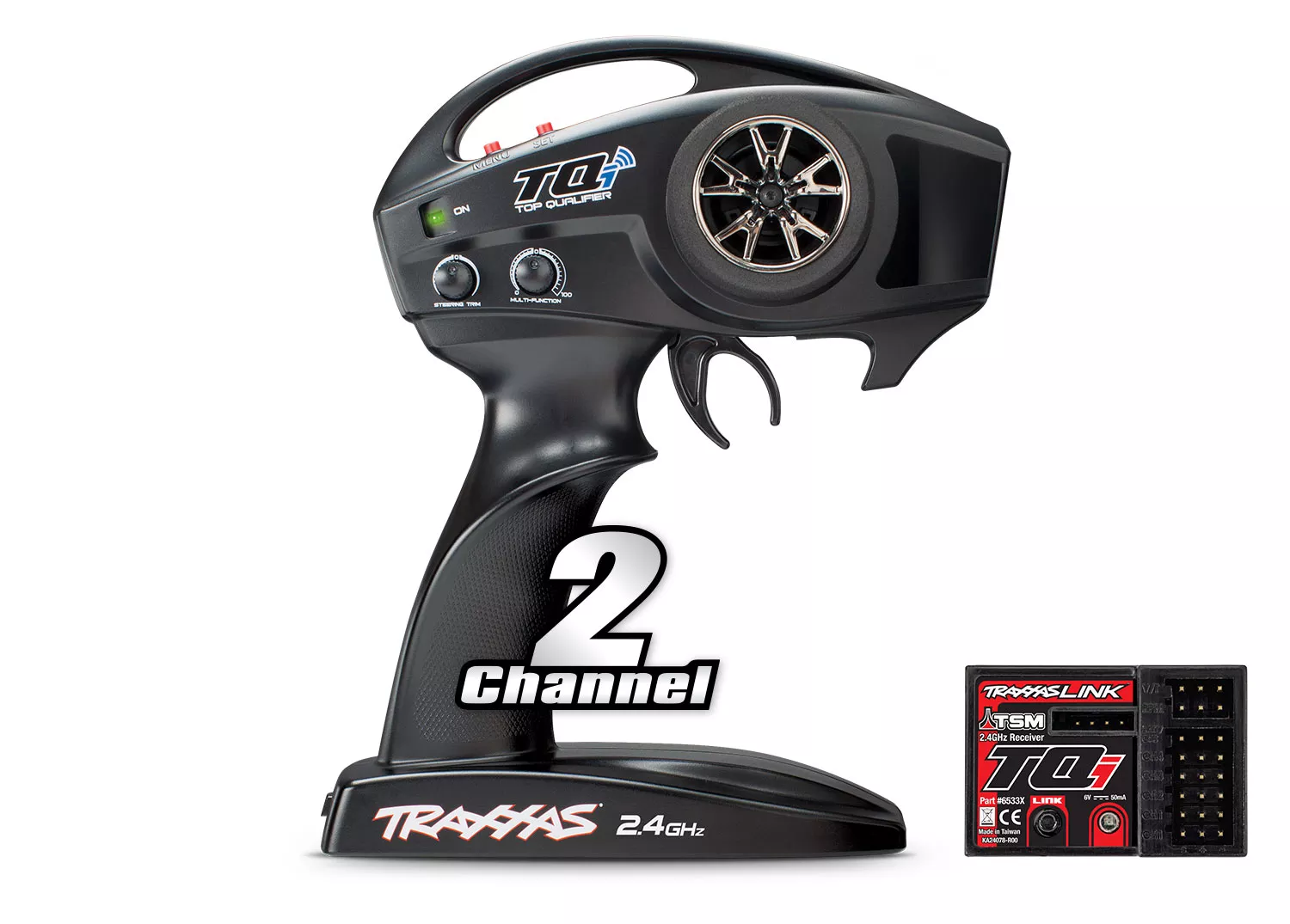 TQi 2.4GHz (2-Channel) Radio System with TSM Micro Receiver
