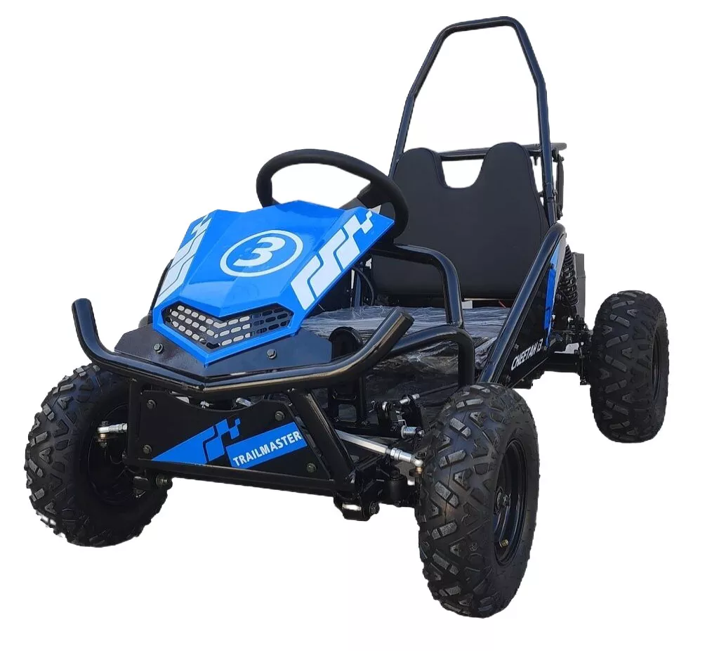 TrailMaster Cheetah i3 Kids Go Kart with Reverse | Electric Motor