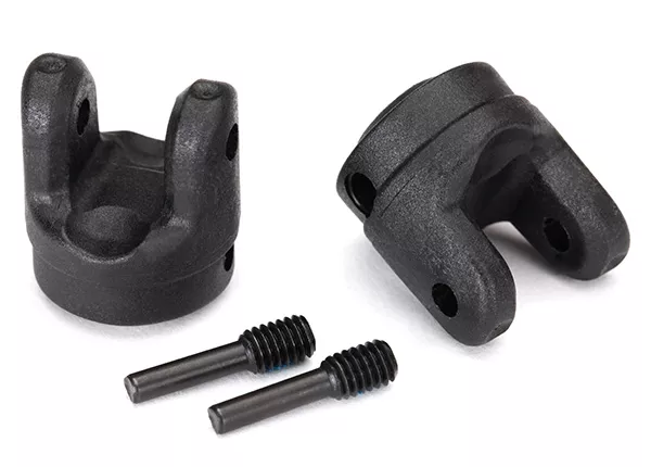 Transmission Yokes (2) & 4x15mm Screw Pins (2)