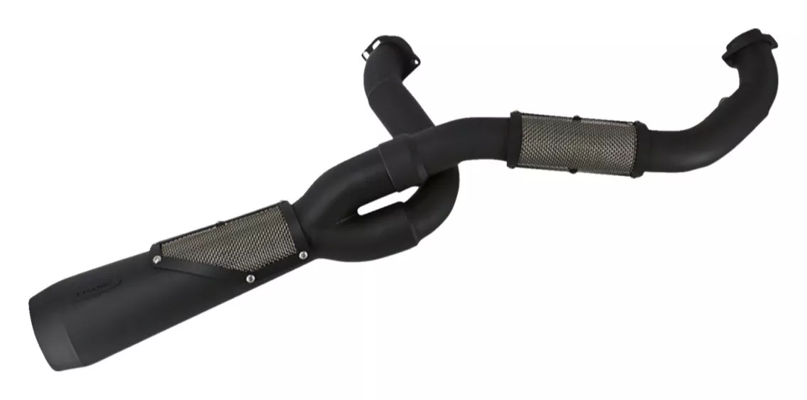 Trask Big Sexy 2-Into-1 Exhaust For Harley Softail 2018-2024