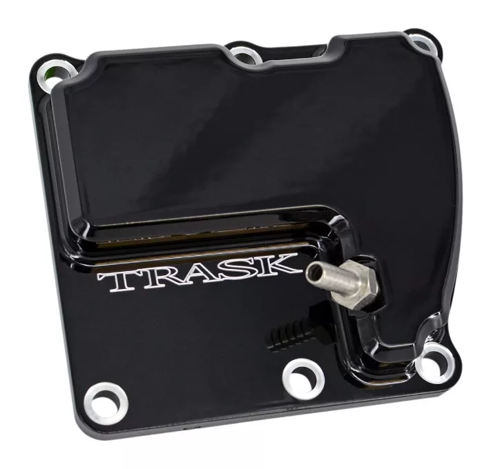 Trask CheckM8 Vented Transmission Top Cover For Harley Big Twin 2017-2026