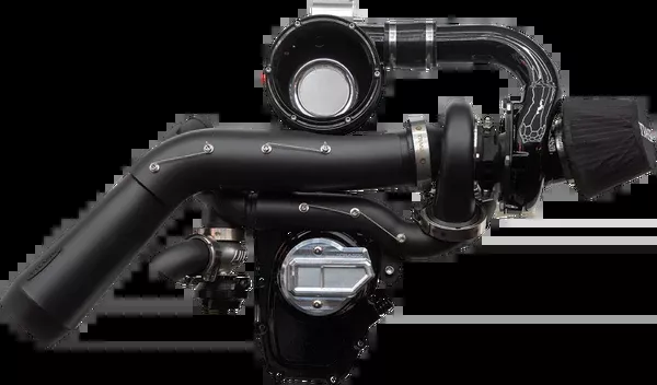 Trask Tornado Turbo Kit – Stage 2 – Black With Black Aluminum – Gen 2 M8