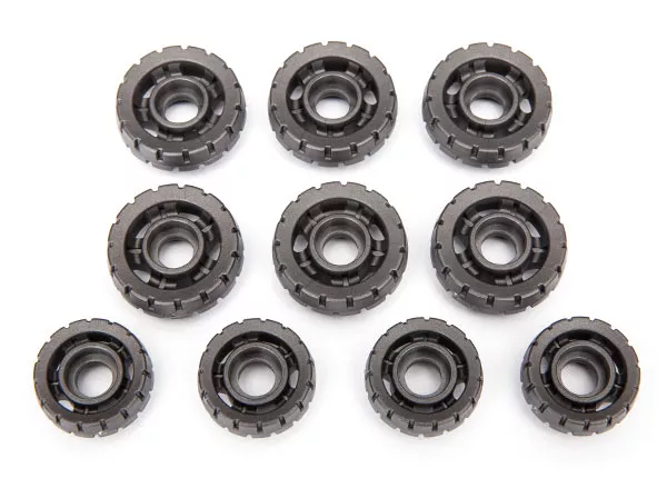 Traxx Tension Wheels (6) & Road Wheels (4)