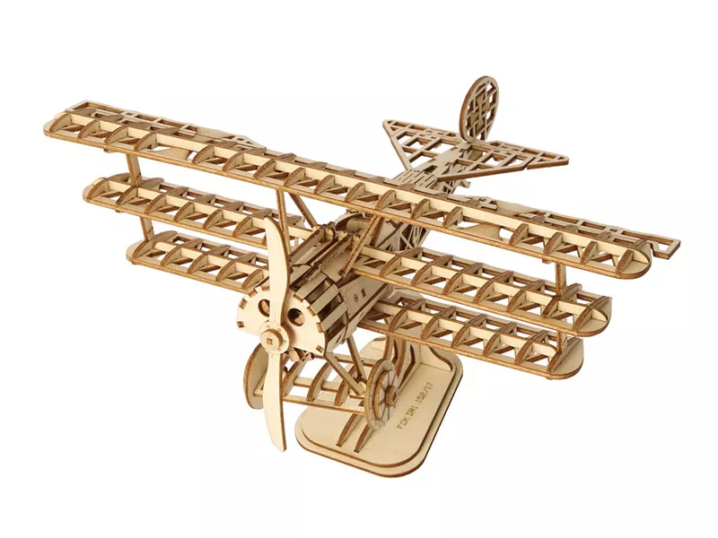 Tri-Plane Classic 3D Wood Puzzle 3D Modern Wooden Puzzle