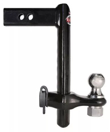 Trimax TRZ12PB Black 12" Powder Coat Drop Hitch