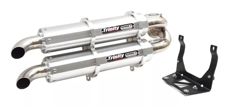 Trinity Racing Stage 5 Slip-On Exhaust Can-Am Maverick X3 2017-2020