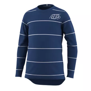 Troy Lee Designs Youth Flowline Revert True Blue LS Jersey