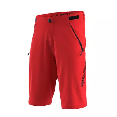 Troy Lee Designs Youth Skyline Mono Fiery Red Shorts Shell