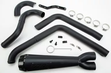 Two Brothers Racing Comp S 2In1 Exhaust Dyna Black W/Cf End Cap - 005-4280199-B