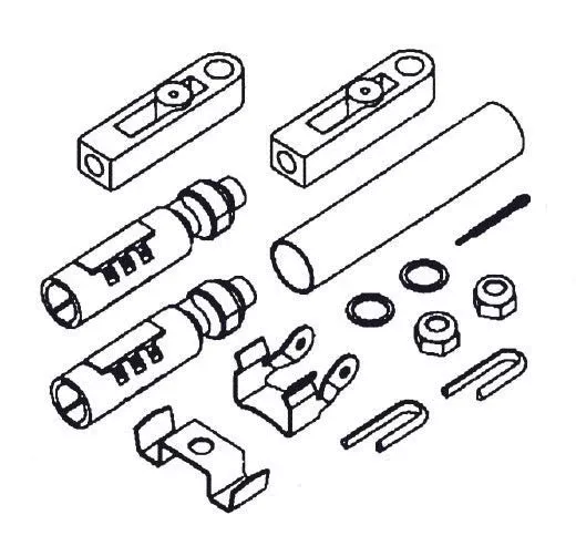Uflex K57 Cable Adaptor