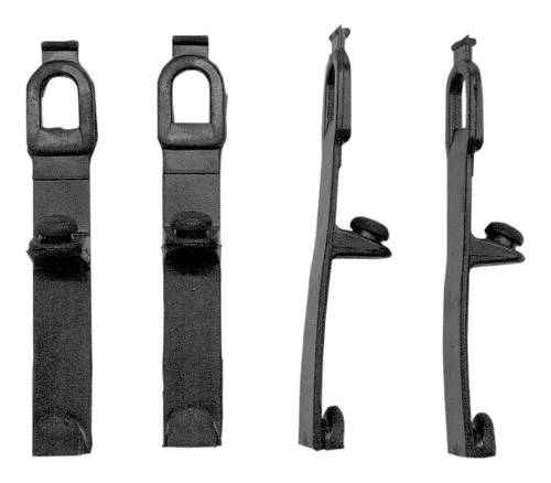 UFO Firefly Headlight Replacement Black Rubber Straps (4pk) (AC01663)