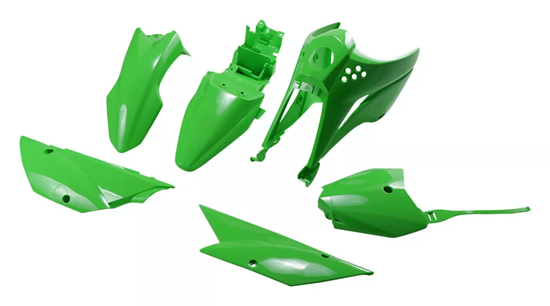 UFO Plastic Kit Kawasaki KLX110 2010-2026