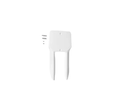 UFO White Plastic Front Number Plate (SU03961#041)