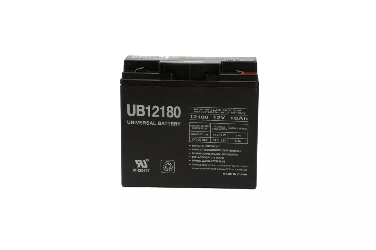 UPG 12V 18Ah Sealed Lead Acid – AGM – VRLA Battery – F2