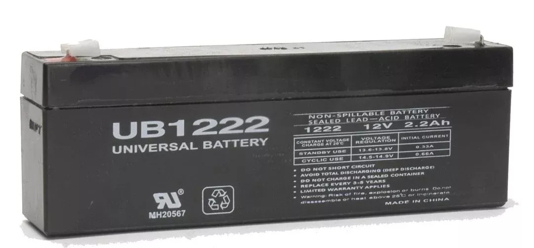 UPG 12V 2.2Ah Sealed Lead Acid – AGM – VRLA Battery – F1