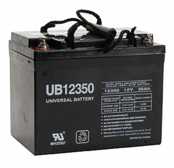 UPG 12V 35Ah Sealed Lead Acid – AGM – VRLA Battery – I2